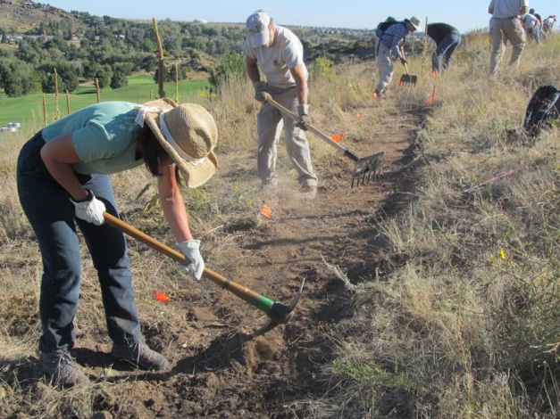 Trail Building Mariana Butte