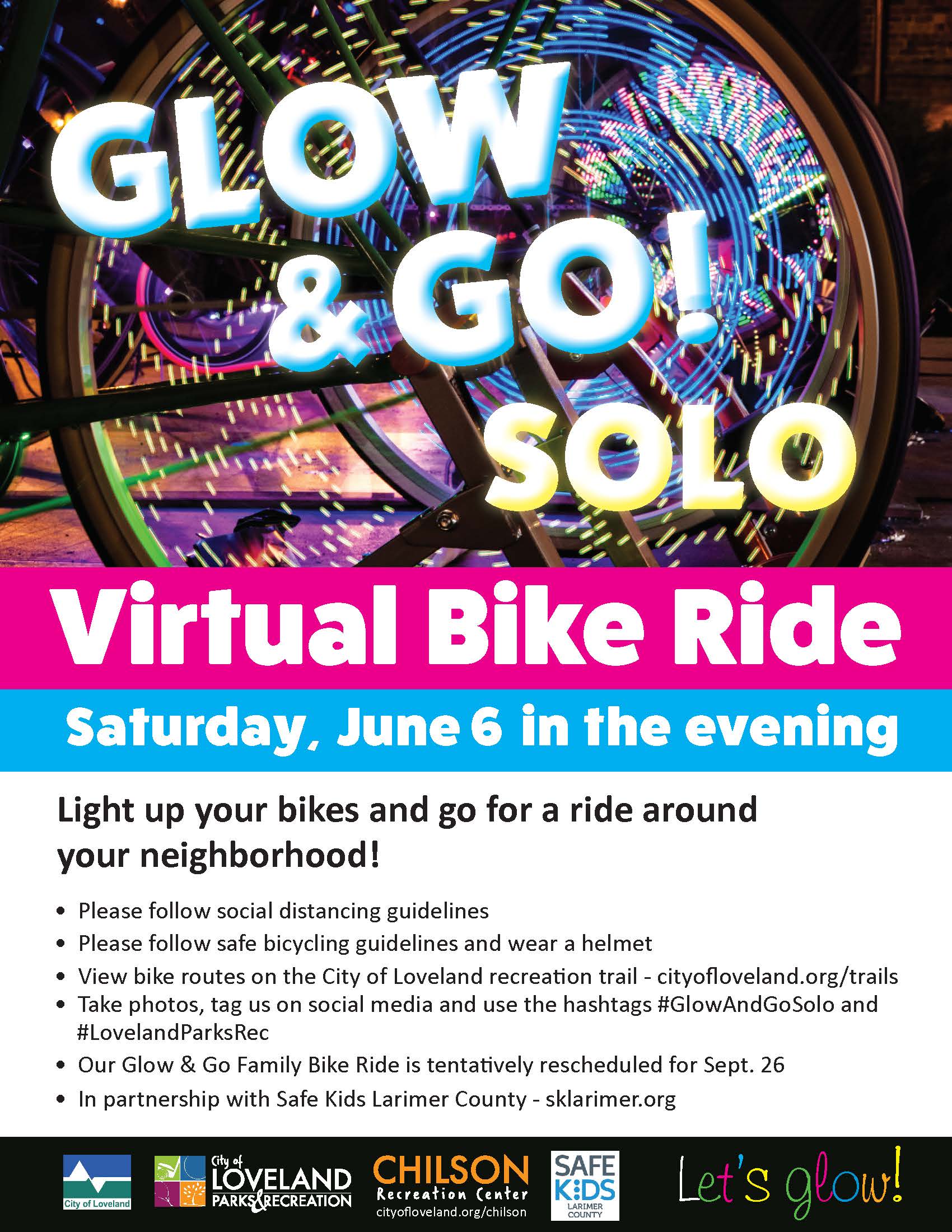 Glow and Go Virtual Ride