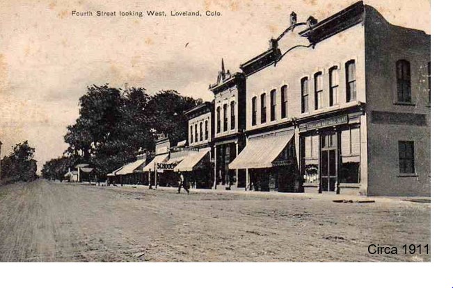 Historic Downtown Loveland 1911