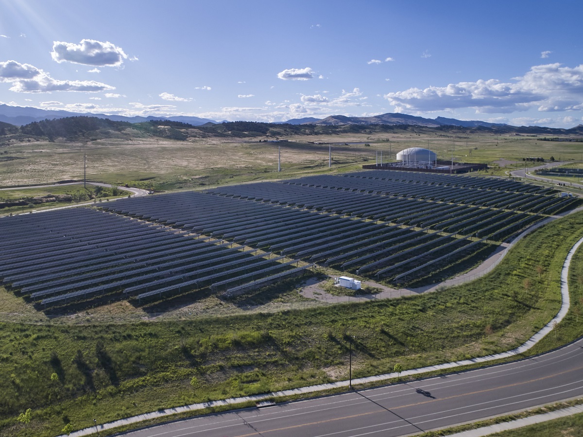 solar farm facility