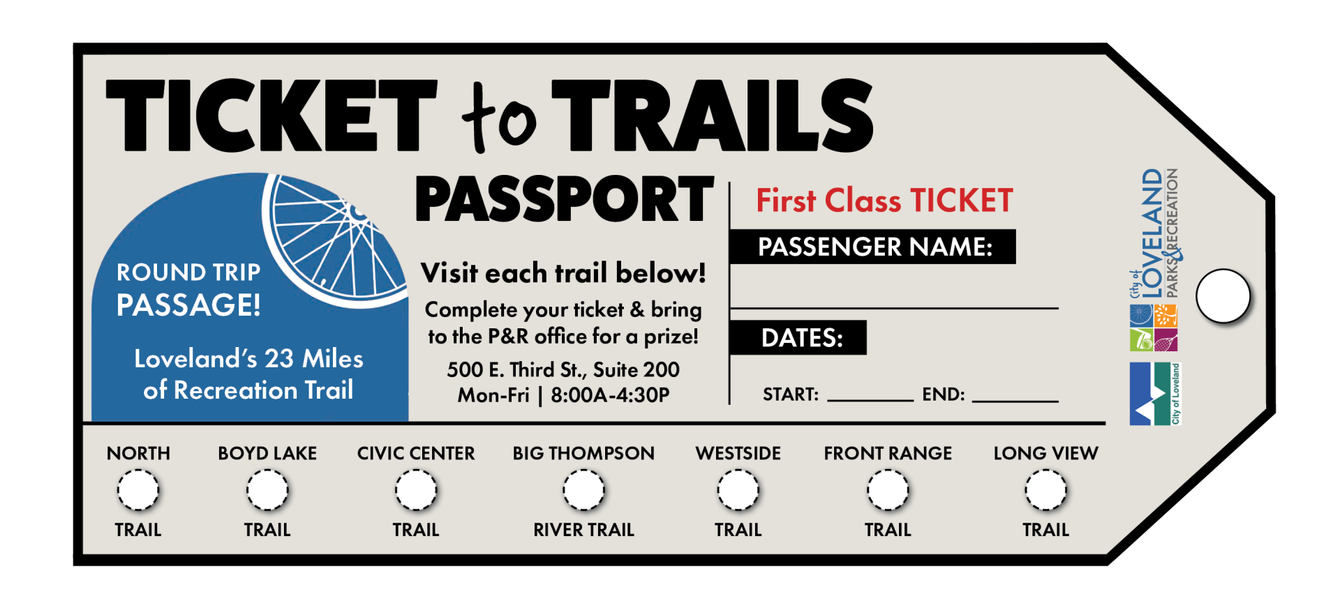 Loveland Open Lands Trails Passport