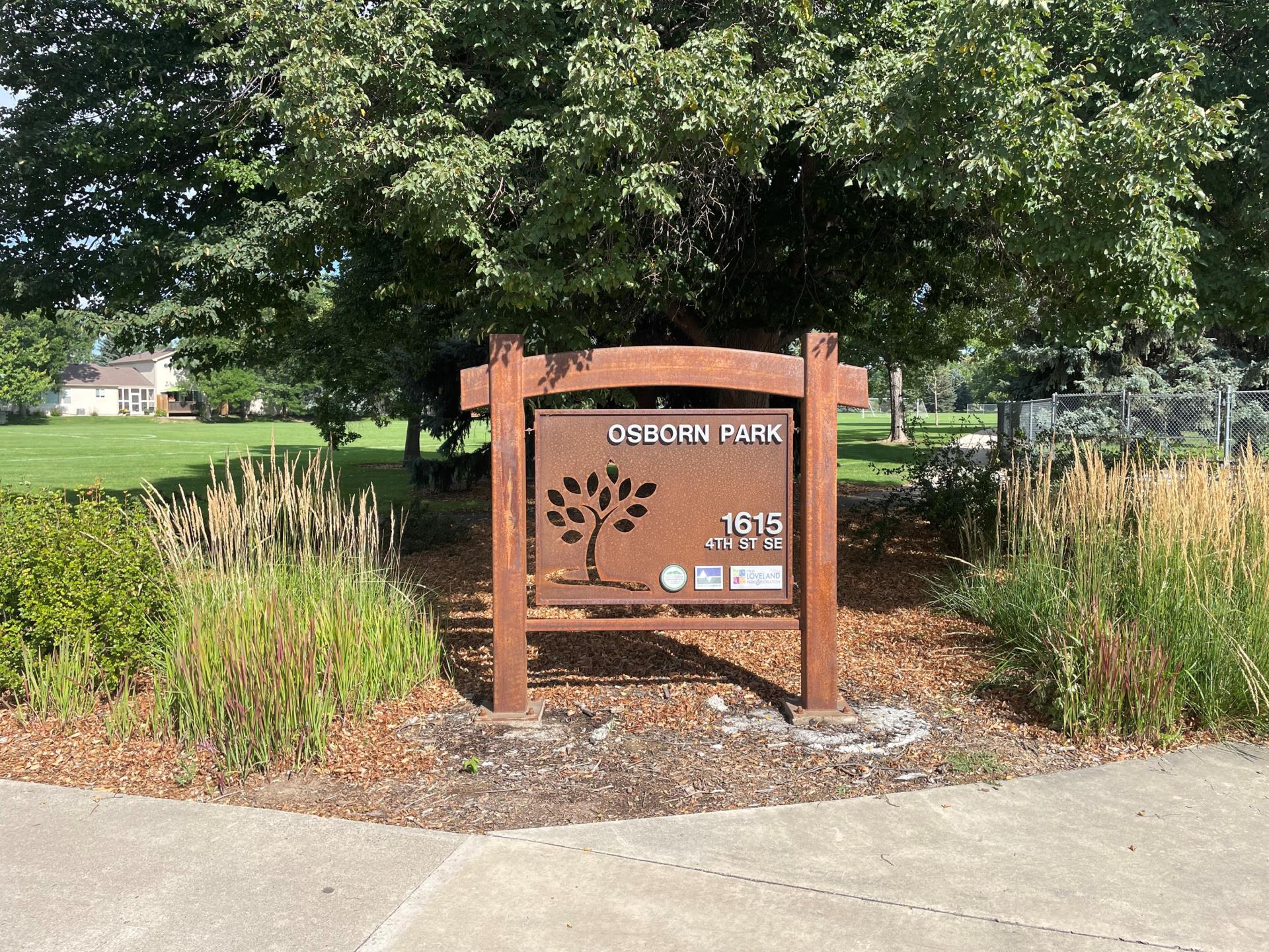 Osborn Park Sign