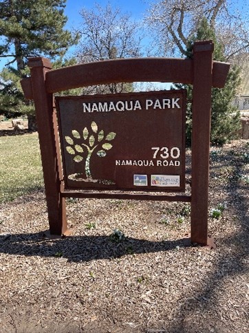 Namaqua Park Sign