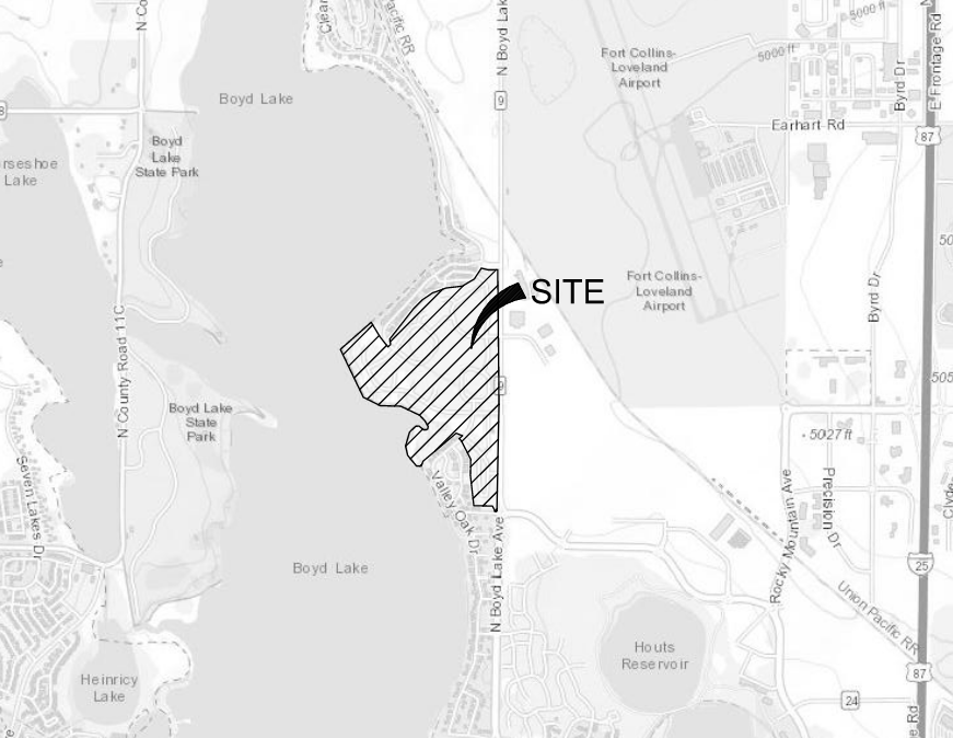 Lakeview vicinity map