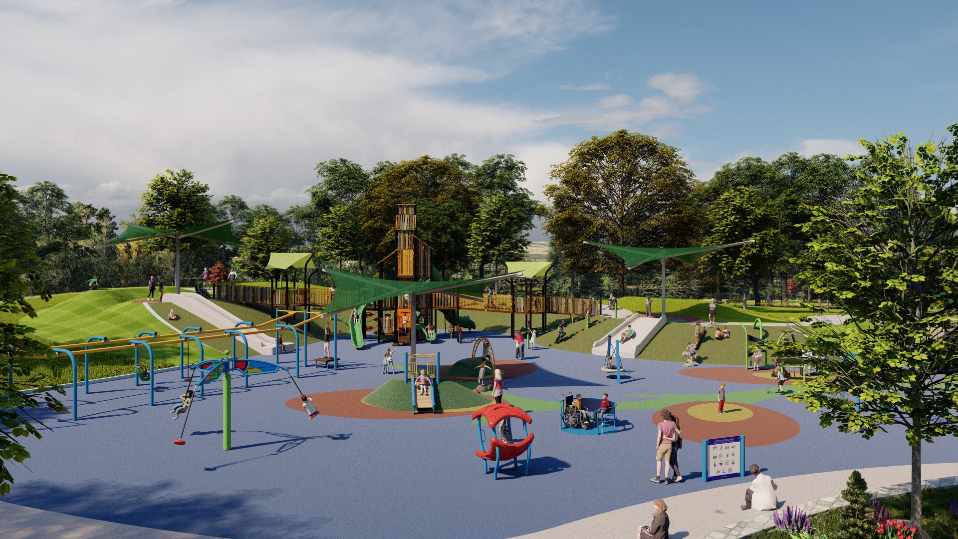 Willow Bend Park and Universal Access Playground | City of Loveland