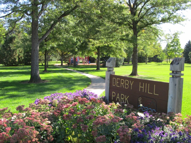 Derby Hill Park Sign